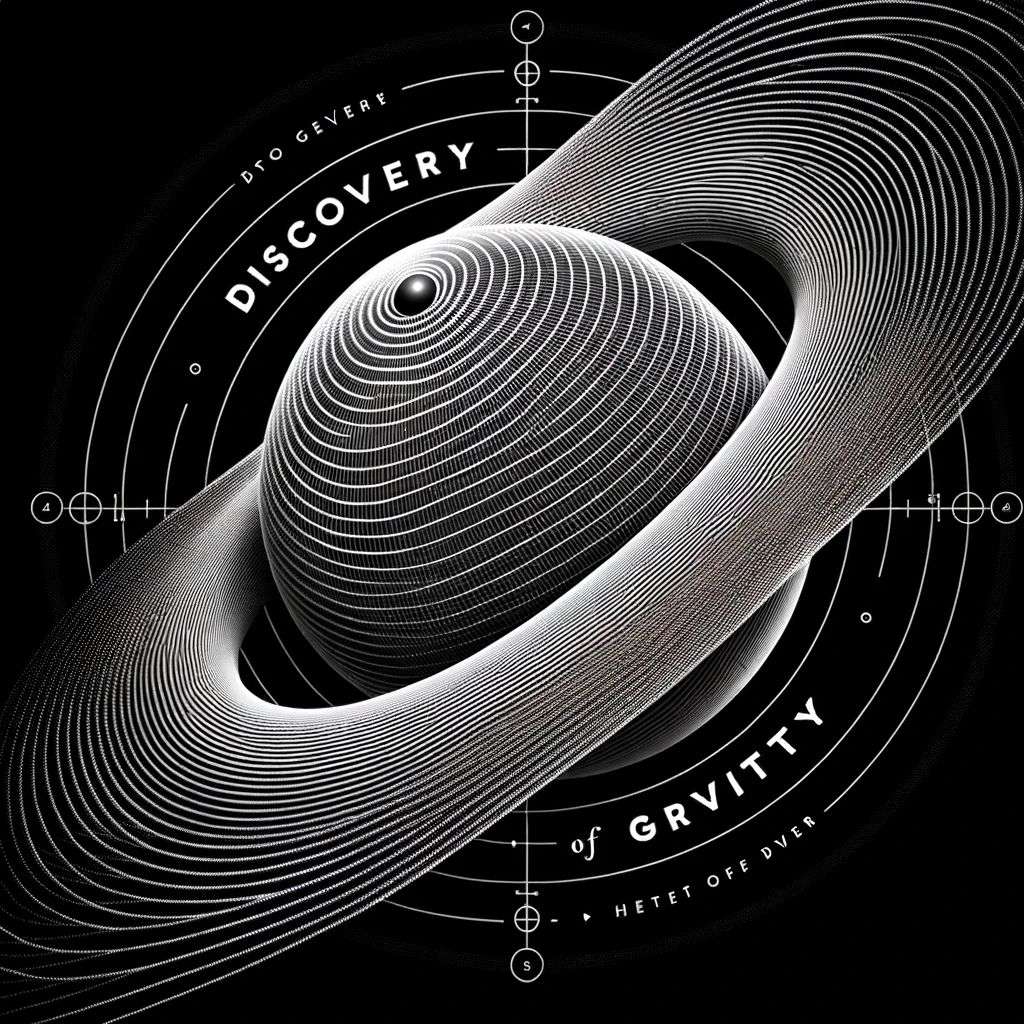 the discovery of gravity, brand mark